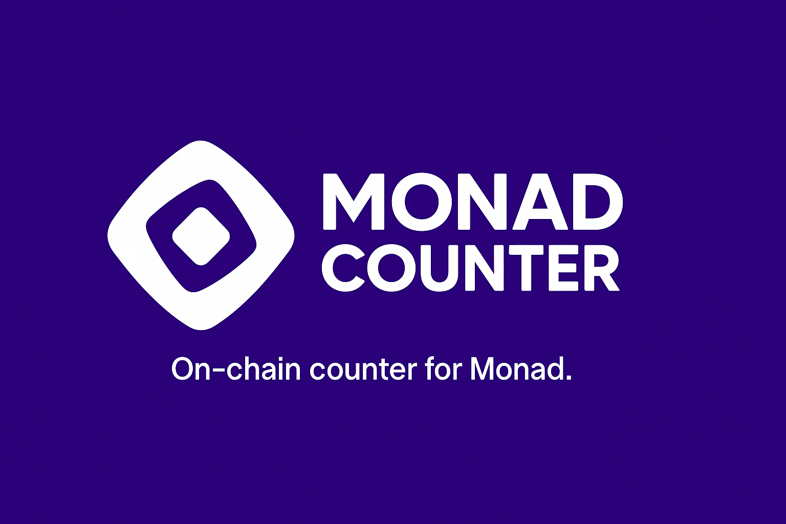Monad Counter - Farcaster Mini Apps